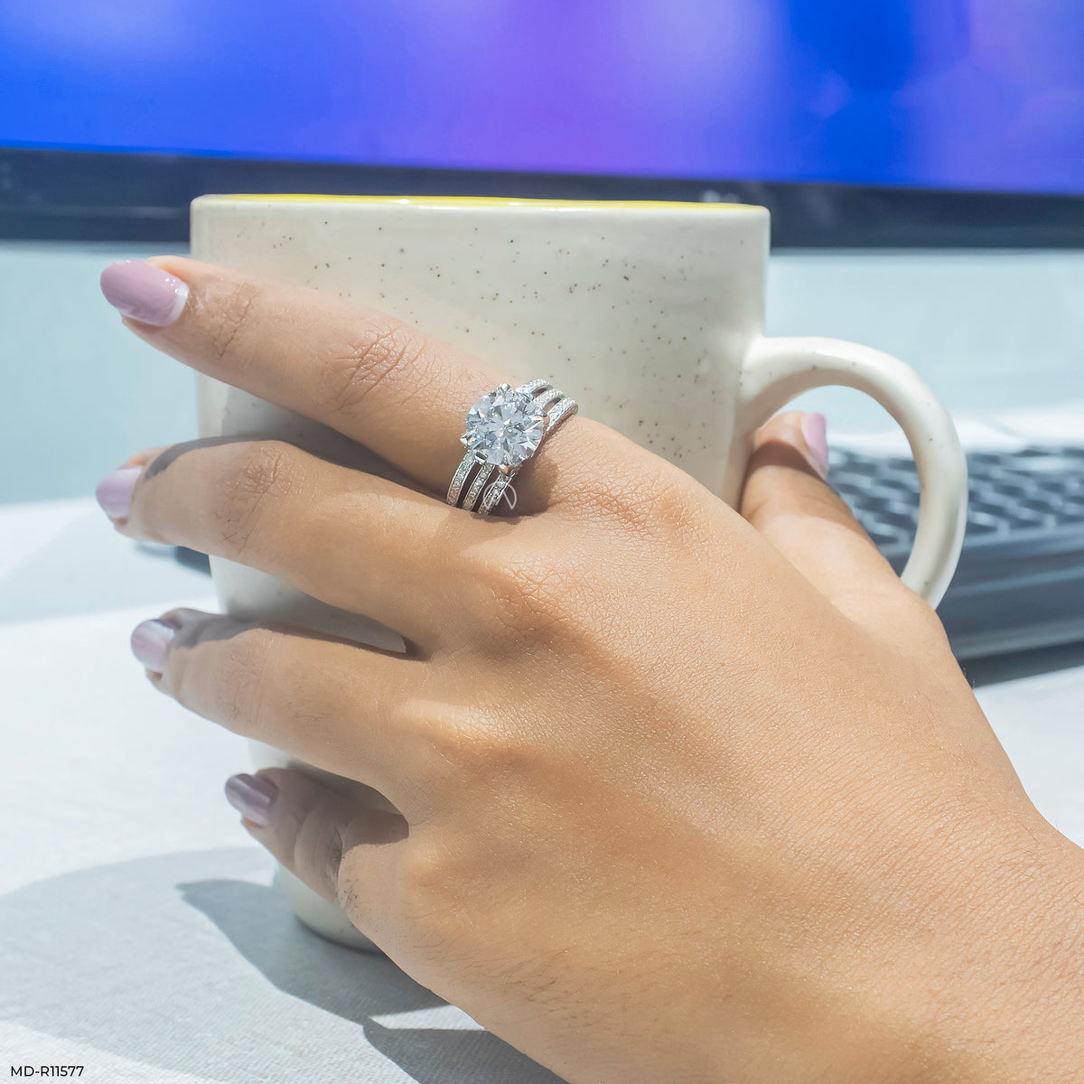 Crown Radiance Ring