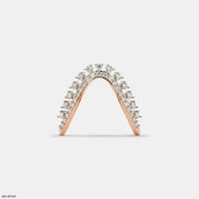 Dazzling Celestial Arc Diamond Ring
