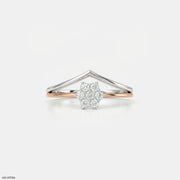 Arrow Cluster Vanki Diamond Ring