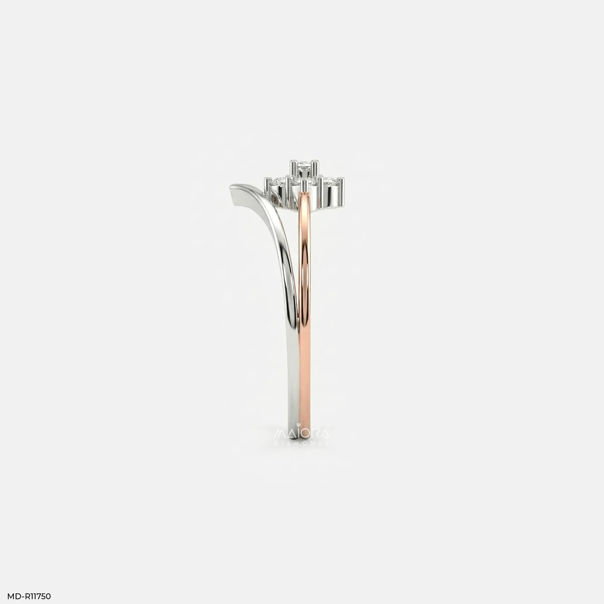 Arrow Cluster Vanki Diamond Ring