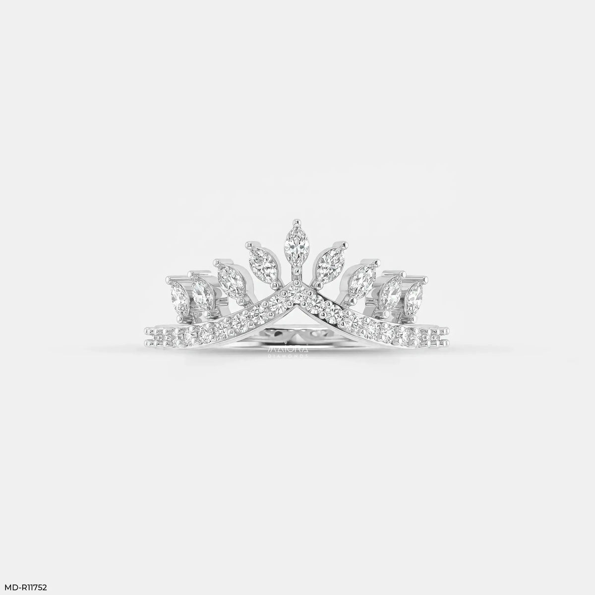 Marquise Crown Vanki Diamond Ring
