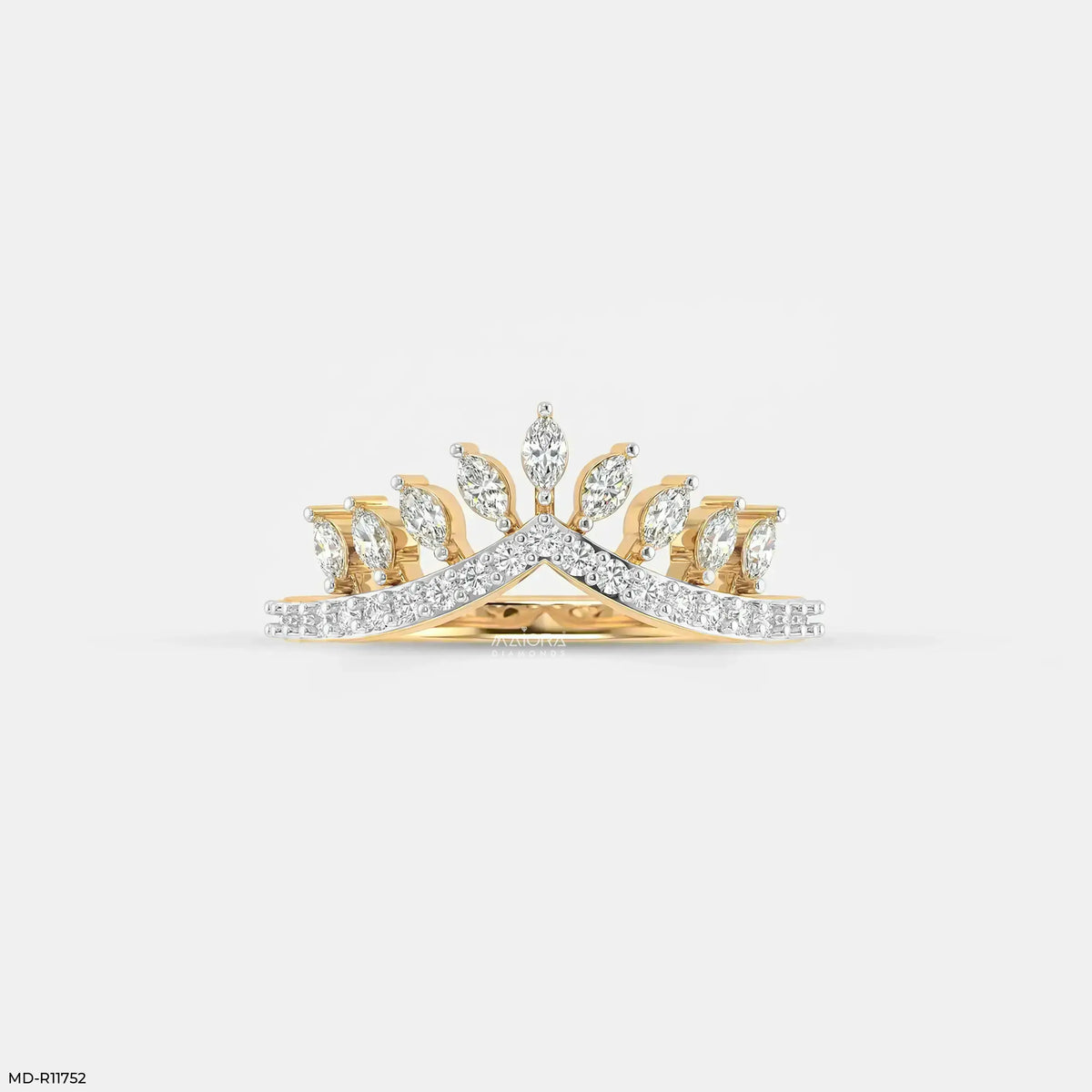 Marquise Crown Vanki Diamond Ring