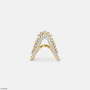 Dual Tone Phoenix Vanki Diamond Ring