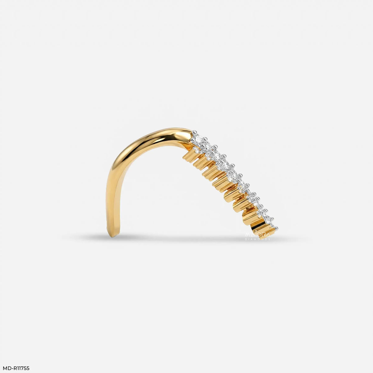 Dual Tone Phoenix Vanki Diamond Ring