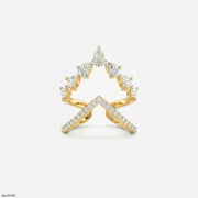 Divergent Liner Vanki Diamond Ring