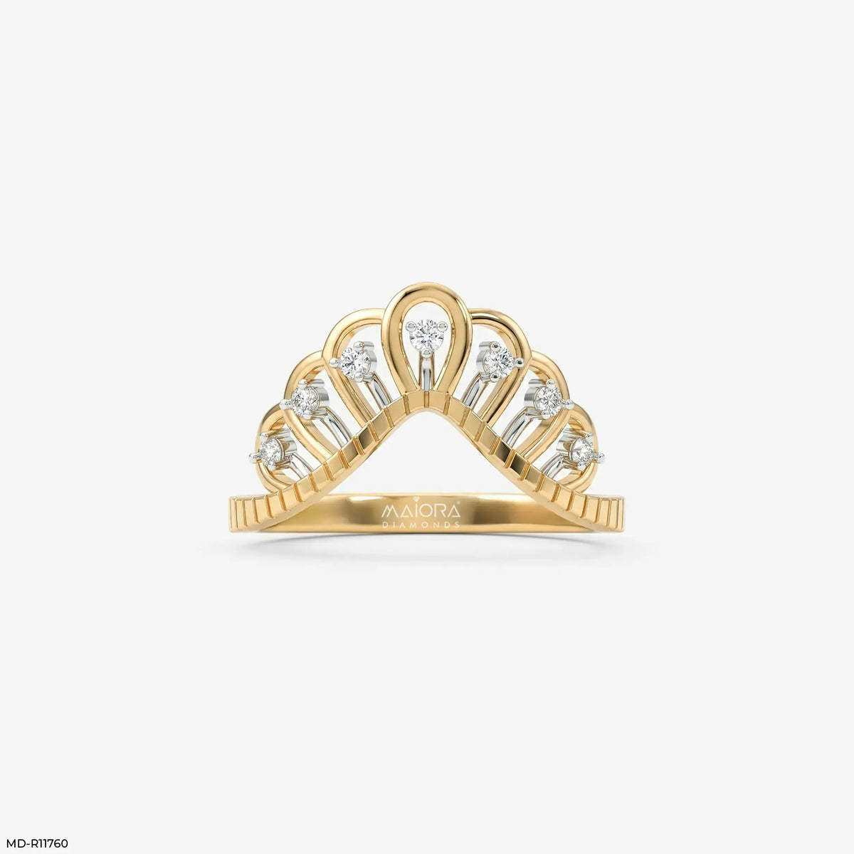 Regal Crown Vanki Diamond Ring