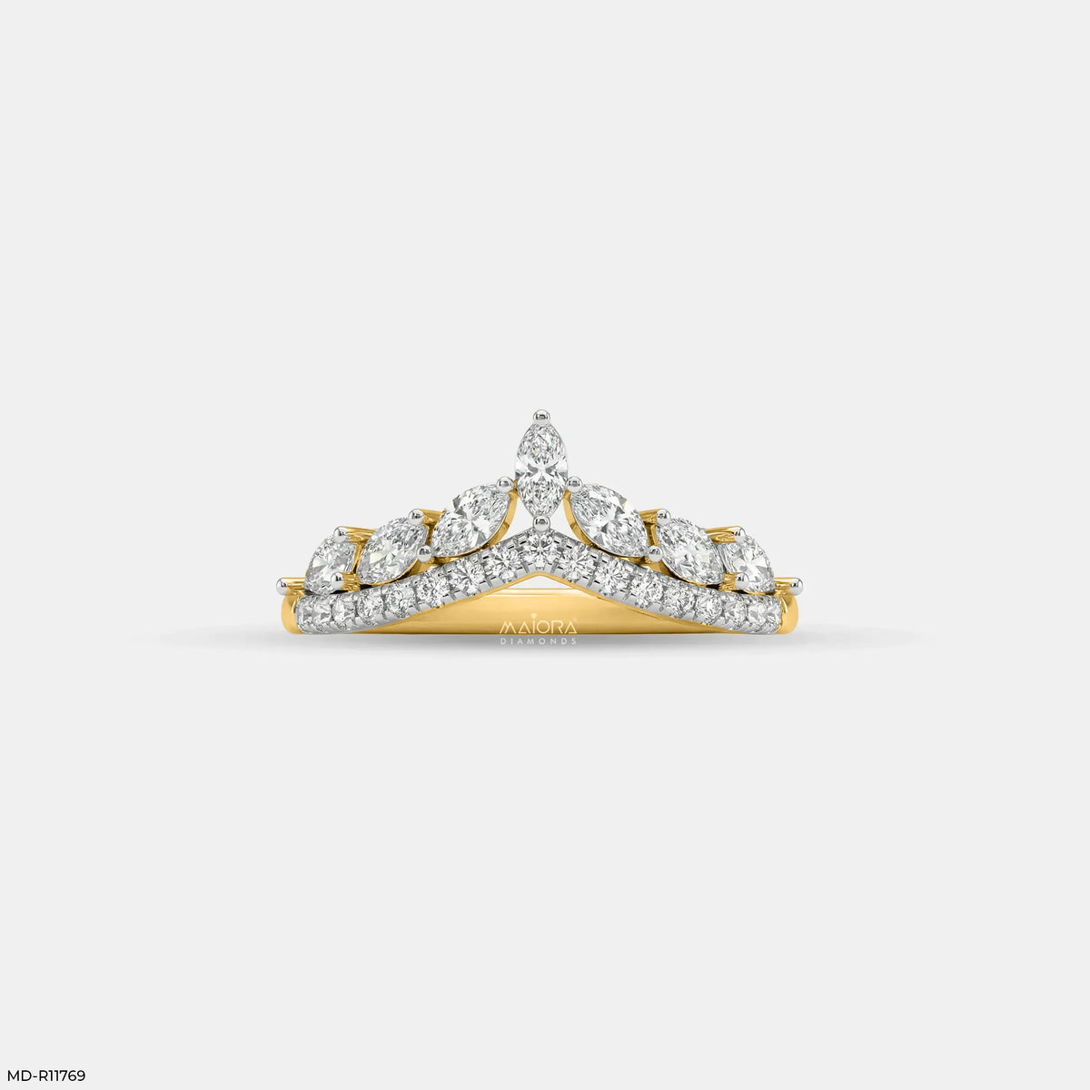 Grace Tiara Vanki Diamond Ring