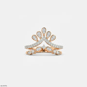 Velora Shine Curve Vanki Diamond Ring