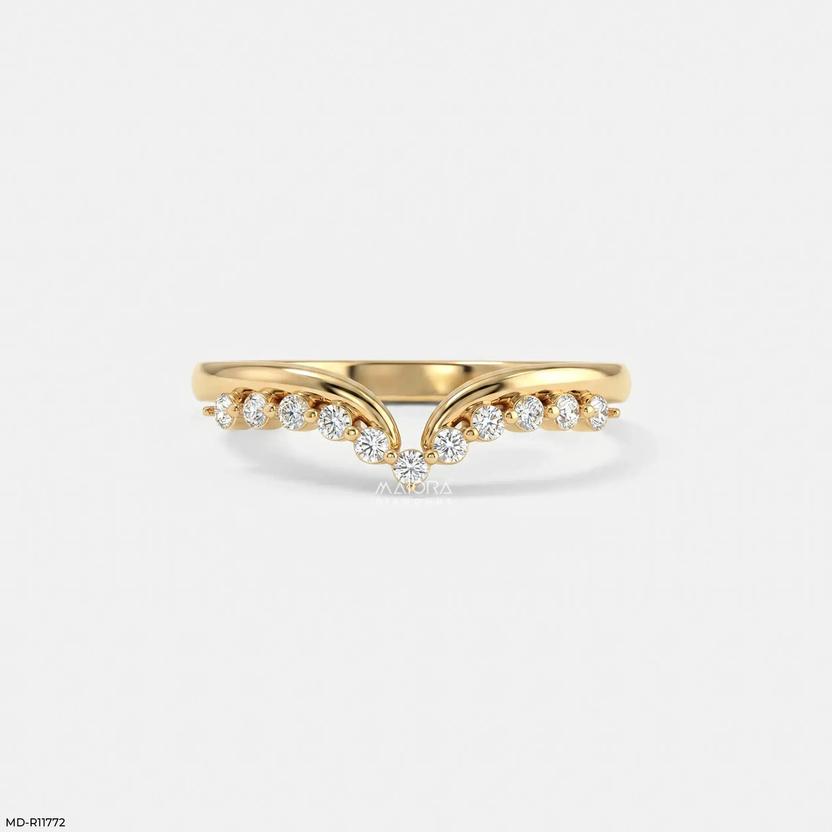 Sweep Bridge Vanki Diamond Ring