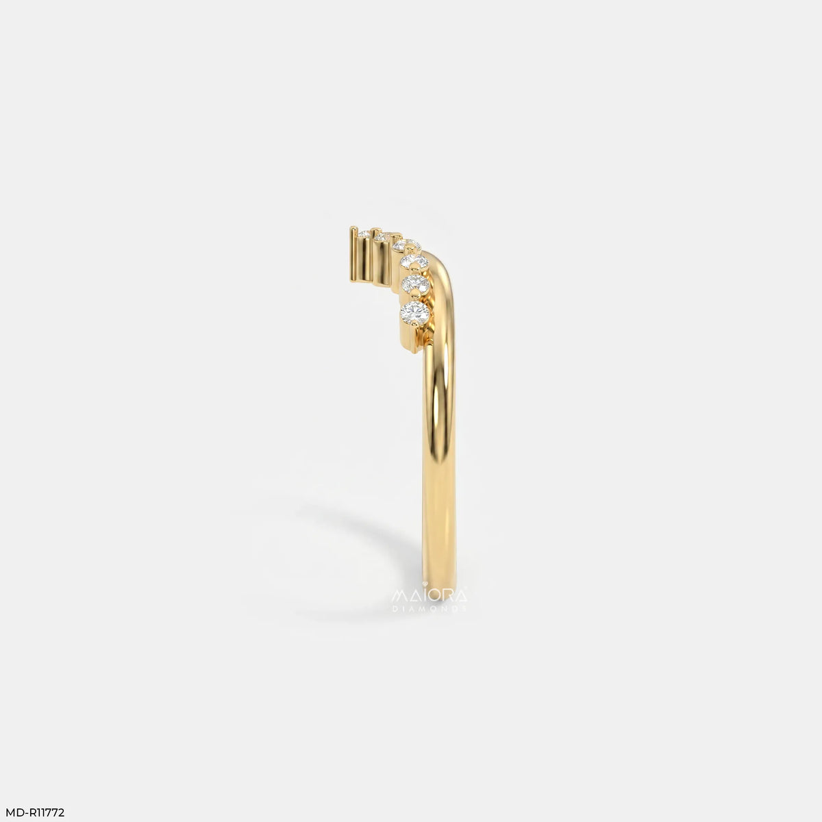 Sweep Bridge Vanki Diamond Ring