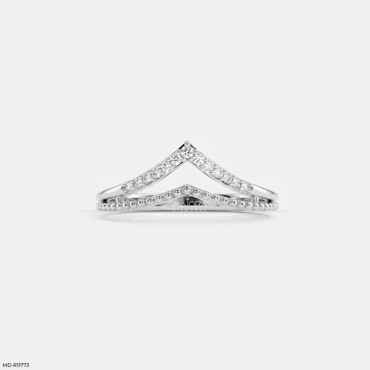 Doublet Aero Arc Vanki Diamond Ring
