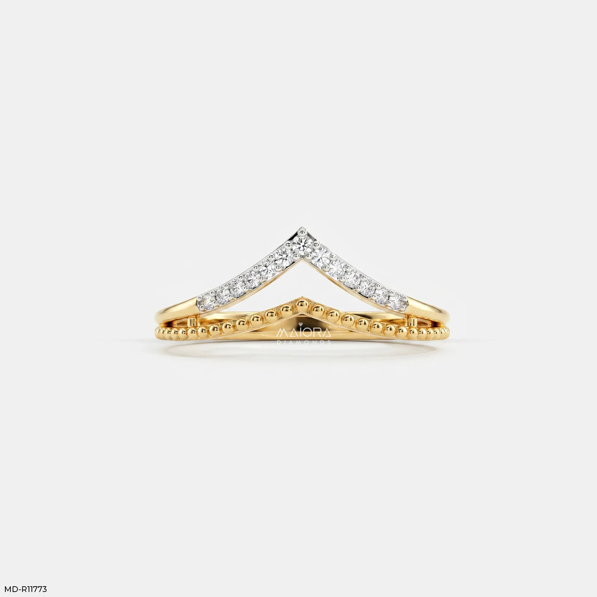 Doublet Aero Arc Vanki Diamond Ring