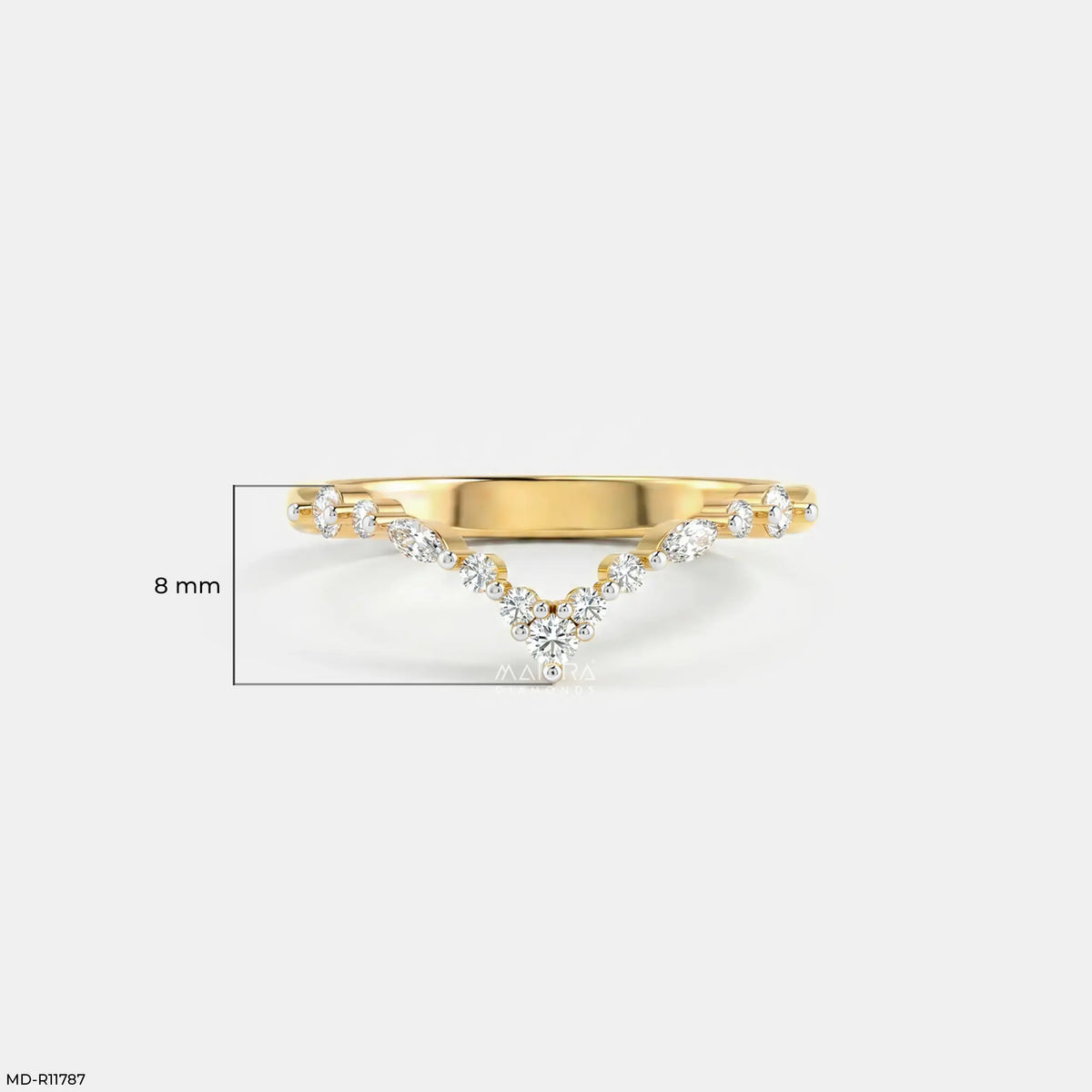 Ethereal Vine Vanki Diamond Ring