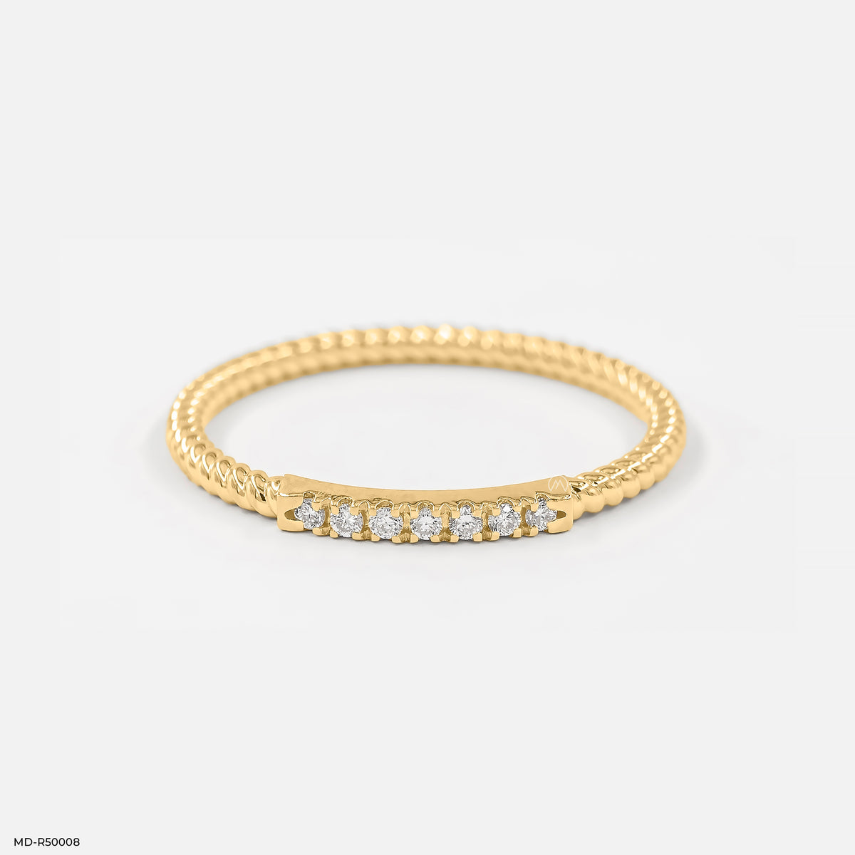 Seven Sparkles Lab Diamond Ring