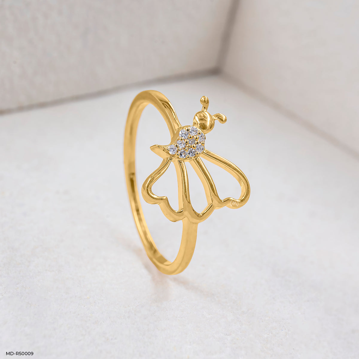 Elysian Wings Lab Diamond Ring