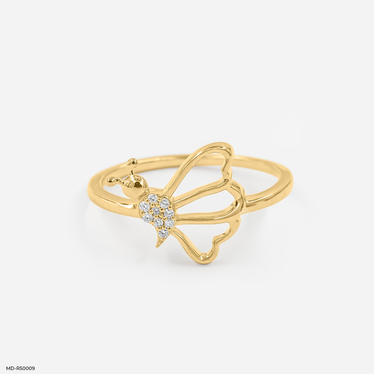 Elysian Wings Lab Diamond Ring