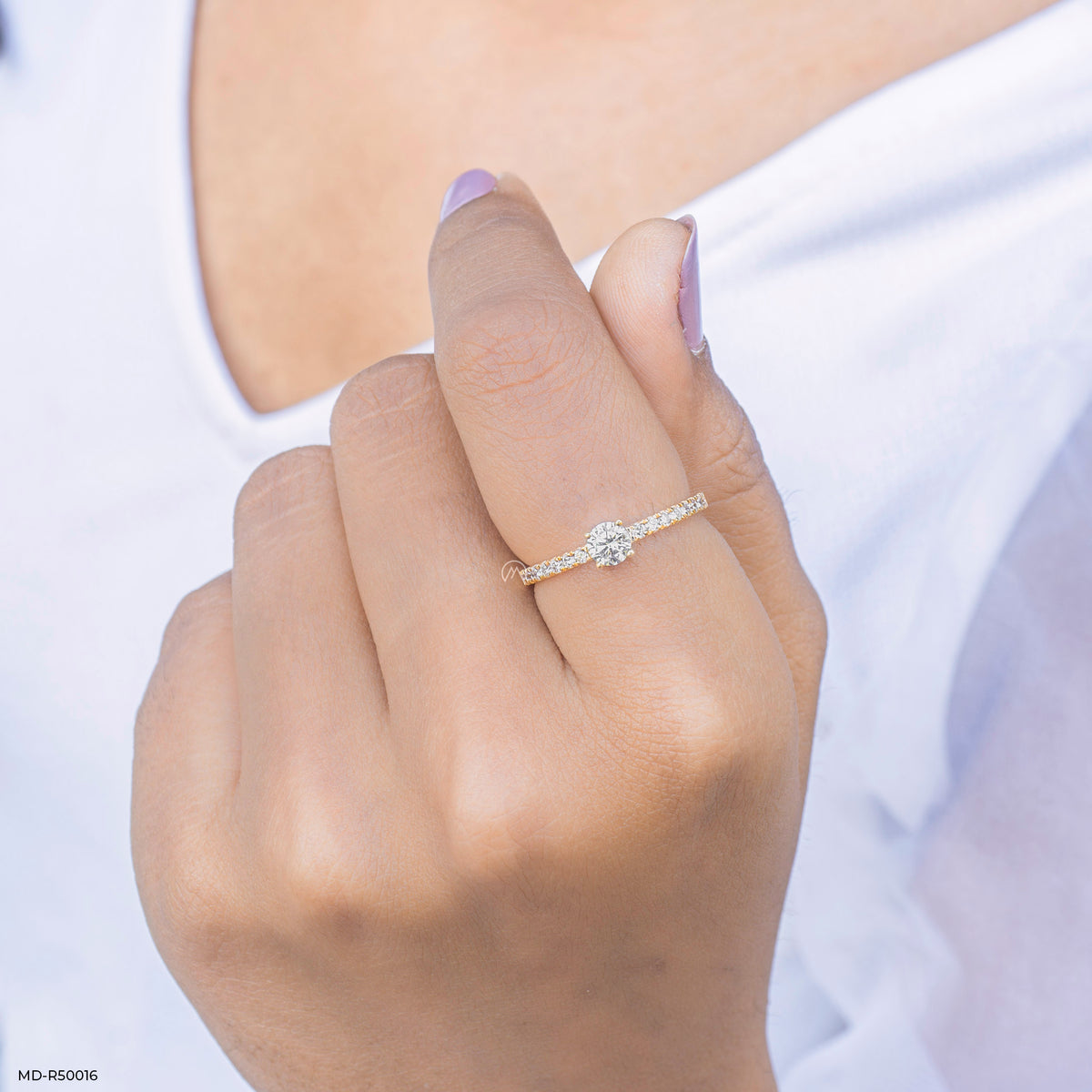 Aura of Elegance Lab Diamond Ring