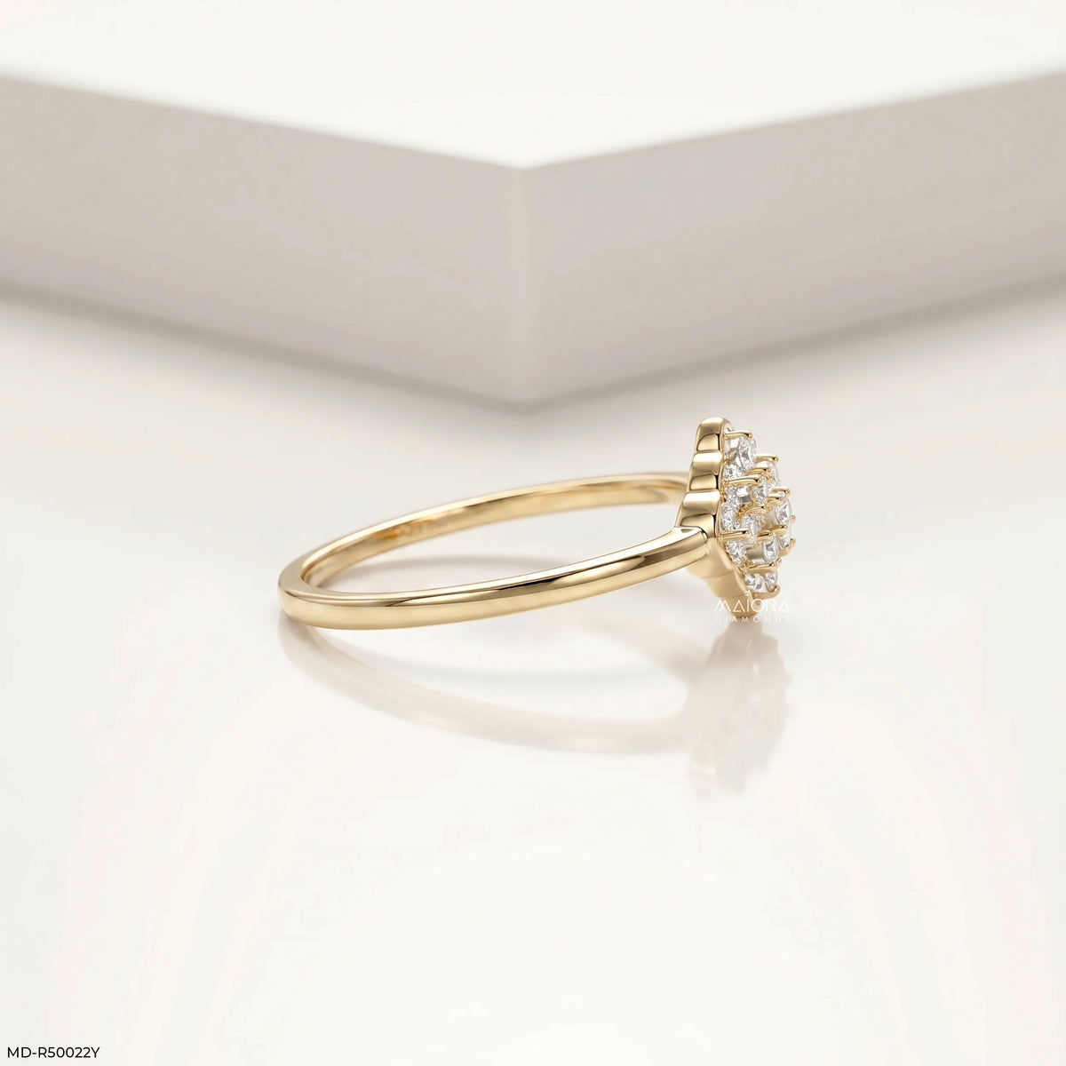 Elegance Quad Diamond Ring