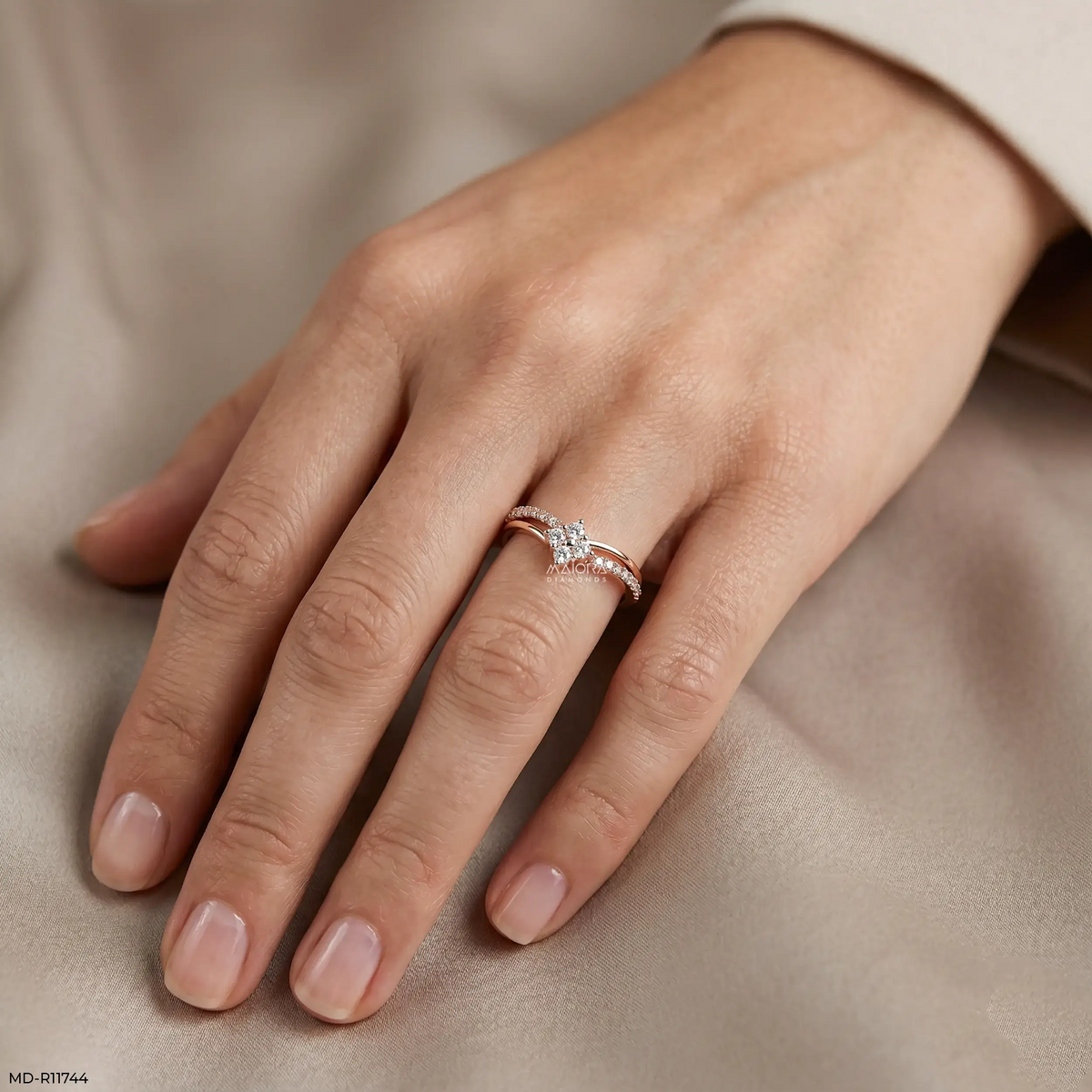 Solaris Link Vanki Diamond Ring