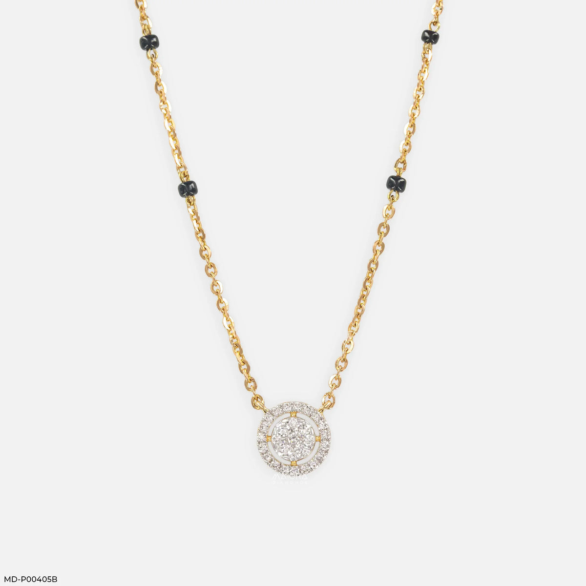 Veda Halo Diamond Mangalsutra