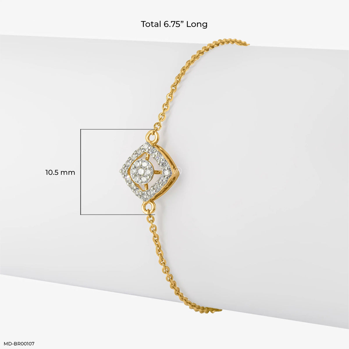 0.25 Carat Abstract Beauty Lab Diamond Bracelet