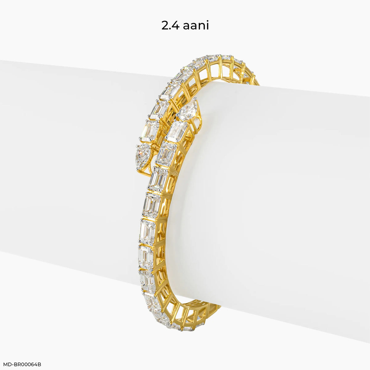 8.15 Carat Empress Lab Diamond Bracelets